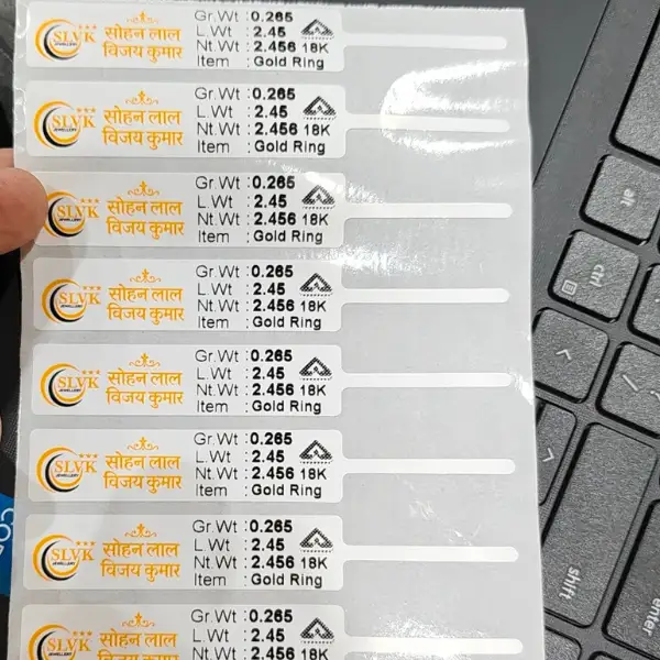Jewellery Tag